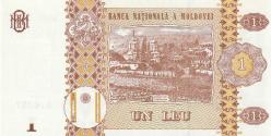 MOLDOVA 1 LEY çil