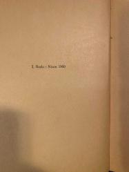 İnönü'nün Hatıraları - Gençlik Subaylık Yıllarım 1884 - 1918 [ İsmet İnönü Tarafından İthaflı İmzalı  ]