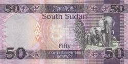 Güney Sudan 50 Pound Çil