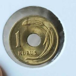 (delikli)  1948  1 kuruş   Çil +