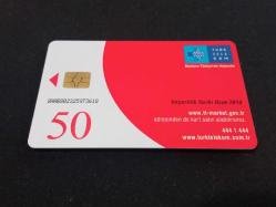 T.TELEKOM - 50'LİK TELEFON KARTI OCAK 2010