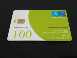 T.TELEKOM - 100'LÜK TELEFON KARTI OCAK 2010