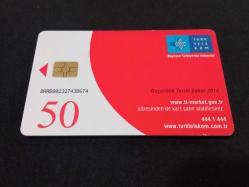 T.TELEKOM - 50'LİK TELEFON KARTI ŞUBAT 2010
