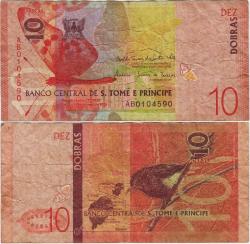 SAO TOME 10 DOBRA 2020 TEMİZ.