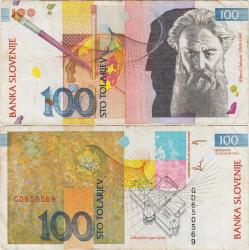 SLOVENYA 100 TOLARJEV 1992 ÇT.