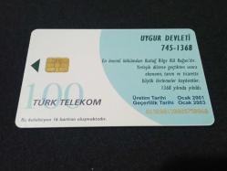 T.TELEKOM BÜYÜK TÜRK DEVLETLERİ- KUTLUĞ BİLGE -745-1368