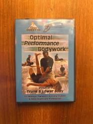 Optimal Performance Bodywork Volume 1 Trunk & Lower Body -  For Massage Therapists Personal Trainers & Allled Healthcare Professionals / DVD