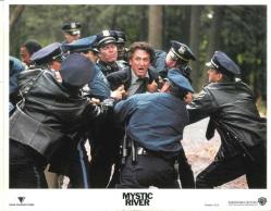 MYSTIC RIVER - GİZEMLİ NEHİR FİLMİNİN ORJİNAL LOBİ KARTI - SEAN PENN, TIM ROBBINS, KEVIN BACON - USA DÖNEM BASKISIDIR - NO: 5