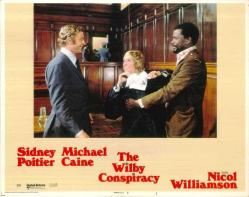 THE WILBY CONSPIRACY - WILBY SUİKASTI  FİLMİNİN ORJİNAL LOBİ KARTI - SIDNEY POITIER, MICHAEL CAINE, NICOL WILLIAMSON - USA DÖNEM BASKISIDIR - NO: 1