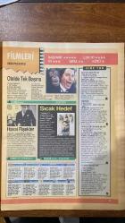 HÜRRİYET TV SİNEVİZYON DERGİSİ - BROOKE SHIELDS – LILA GARRETT – SHELLEY HACK – SELA WARD – STEPHANIE FARACY – CAROL REED – BURT LANCASTER – TONY CURTIS – GINA LOLLOBRIGIDA – JEFFREY BROW – LOU GOSSET JR – RICHARD KARN – LLOYD BOCHNER – HENRY HATHAWAY – MARILYN MONROE – JOSEPH COTTEN – JEAN PETERS – HALİT REFİĞ – KADİR İNANIR – HÜLYA AVŞAR – TANJU GÜRSU – RICHARD DONNER – MEL GIBSON – DANNY GLOVER – JOE PESCI – RENE RUSSO – PAUL MAZURSKY – ANJELICA HUSTON – RON SILVER – LENA OLIN – GEORGE GALLO – DANNY AIELLO – ANTHONY LAPAGLIA – LAINIE KAZAN – BERNARDO BERTOLUCCI – JEREMY IRONS – SINEAD CUSACK – CARLO CECCHI – ERROL FLYNN – VIVECA LINDFORS – VINCENT SHERMAN – ROBERT DOUGLAS  ARKADAŞIM GORİL – GÜVERCİNİN KANATLARI – KAYBETME ZAMANI – GELİNİN NEDİMELERİ – TRAPEZ – MUMYA – BRAM STOKER’S LEGEND OF THE MUMMY – NIAGARA – ÖLÜM YOLU – CEHENNEM SİLAHI 4 – AŞK VURGUNU – 29. SOKAK – ÇALINMIŞ GÜZELLİK – DON JUAN’IN MACERALARI – KEN KWAIPS – JASSON ALEXANDER – FAYE DUNAWAY – TAKESHI KIT - 30 SAYFA