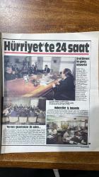 HÜRRİYET PAZAR  DERGİSİ - SAYI : 120 - 1 MAYIS 1988 - SEDAT SİMAVİ - HALİL HAMDİ BEY - TURGUT ATAKOL - EROL SİMAVİ - REFİK HALİT KARAY - ERCÜMENT EKREM TALU - TAHSİN ÖZTİN  7 ANA İLKEMİZ - GÜLERYÜZ’ÜN CESUR MANŞETİ - RESİMLİ GAZETE - HARF DEVRİMİ - İFLAS BAYRAĞI - 7 GÜN - HÜRRİYET’İN SEYİR DEFTERİ - HÜRRİYET’E UZANAN ZAHMETLİ YOL - TAHSİN ÖZTİN – NADİR NADİ – İLHAMİ ÖRNEKAL – HİKMET BAYUR – YENER SÜSOY – MEHMET YAŞİN – ŞİNASİ GÜMÜŞEL – LEYLA İSMİER – METE TÜRKBEN – REMZİ ALİŞAN – RECEP (HAMAL)  NEDEN BİR GAZETE – SEYİR DEFTERİ – İLK AKSİLİK – GÜNLÜK MÜSTAKİL SİYASİ GAZETE – GOSS MATBAA MAKİNESİ – DEVALÜASYON RÜZGÂRI – HÜRRİYET’İ KUWVETEN FİİLE ÇIKARMAK – 1948’DE BASIN ORTAMI – HÂLÂ 1948’LERDE MİYİZ – OBJEKTİF HABER GAZETESİ - TAHSİN ÖZTİN - DENİZ SOM - SEDAT SİMAVİ - EROL SİMAVİ - ÖZCAN ERTUNA - ÇETİN EMEÇ - SEÇKİN TÜRESAY - FATİH EDİBOĞLU - KRAL FAYSAL - GENERAL ABDÜLKERİM KASIM - FARAH DİBA - PRENS CHARLES - LEYDİ DİANA  HÜRRİYET BİR AİLEDİR - HÜRRİYET’İN DOĞUŞU - 18 SAYFA