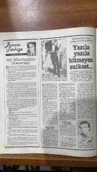 HÜRRİYET PAZAR  DERGİSİ - SAYI : 143 - 9 EKİM 1988 - FİKRET ERCAN – MEHMET YAŞIN – ŞİNASİ GÜMÜŞEL – LEYLA İSMİER – METE TÜRKBEN – REMZİ ALİŞAN – ŞEVKİ ADALI – NEZİH ALKIŞ – AHMET ALTAN – UĞUR CEBECİ – EROL GÖNENÇ – DOĞAN HIZLAN – ERTUĞRUL ÖZKÖK – HALUK ŞAHİN – ESEN ÜNÜR – HASAN YILMAER – TANER KALKANOĞLU – PERRI McKISSACK (“Pebbles”) – BILL SUMMERS – EDDIE MURPHY – TWIGGY – KEN RUSSEL – JUSTIN de VILLENEUVE – MICHAEL WITNEY – JOE GEARY – LEIGH LAWSON – CHARLIE CHAPLIN – PSİKOLOG DOMAN- TRABZON ÇARŞISI – KALKANOĞLU AŞEVİ – AMERİKAN PLAK LİSTELERİ – HOLLYWOOD – İNGİLTERE – MOSKOVA – HÜRRİYET PAZAR – TV DİZİS - NURCAN AKAD – ERTUĞRUL ÖZKÖK – MELNIKOV – HALUK ŞAHİN – EMRE- MOSKOVA – NEW YORK – KIZIL MEYDAN – ST. BASIL KATEDRALİ – SOVYETLER BİRLİĞİ – GSD - TANER KALKANOĞLU – FİKRET ERCAN – MEHMET YAŞIN – ŞİNASİ GÜMÜŞEL – LEYLA İSMİER – METE TÜRKBEN – REMZİ ALİŞAN – ŞEVKİ ADALI – NEZİH ALKIŞ – AHMET ALTAN – UĞUR CEBECİ – EROL GÖNENÇ – DOĞAN HIZLAN – ERTUĞRUL ÖZKÖK – HALUK ŞAHİN - 14 SAYFA