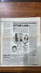 HÜRRİYET PAZAR  DERGİSİ - 25 MAYIS 1986 -ÜNSAL YÜCEL – ÇAĞRI YÜCEL – MAHMUT YILDIR – JEAN WIART – HALUK ŞAHİN – TURGUT ÖZAL – NAİM TİRALİ – SAİT FAİK – RAFFAELLA CARRA – ADRIANO CELENTANO  DOÇENTİN ÖLÜMÜ – YÖK VE GEÇİM SIKINTISI – KAHRAMANMARAŞLI MAHMUT USTA’NIN METREYLE DONDURMASI – ÖZGÜRLÜK HEYKELİ’NİN 100. YAŞ GÜNÜ – İSTANBUL HATIRASI – YABANCI BASINDA TÜRKİYE – FİNANCIAL TIMES TÜRKİYE EKİ – AVRUPA’YA YÖNELİM – ÖZAL’IN YÜKSELEN YILDIZI – AET ÜYELİĞİ TARTIŞMALARI - HASO DAYI – HÜDAL ARAZ – STANKOVIC – HAKKI ATUN – DERVİŞ EROĞLU – DR. ALİ ATUN – ATA ATUN – ONAY FADİL – BORA ATUN – RİFAT ATUN – SELMA TÜKEL – MÜSLİM KIRKAĞAÇ – SEBAHAT ÇAMAY – NESLİHAN AKKOVA – TUFAN AKSOY – LEYLA İSMİER – HALUK ŞAHİN – ŞEVKİ ADALI – AHMET ALTAN – ESTAK AYKAÇ – UĞUR CEBECİ – NECATİ DOĞRU – FİKRET ERCAN – EROL GÖNENÇ – DOĞAN HIZLAN – ERTUĞ KARAKULLUKÇU – AHMET ÖRS – ÇETİN ÖZBAYRAK – ERCAN SAN – MEHMET TÜRKER – ESEN ÜNÜR – RIDVAN YELEKÇİ – HASAN YILMAER – ERGİN İNANÇ – ERSİN BURAK   - 18 SAYFA