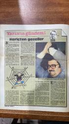 HÜRRİYET PAZAR  DERGİSİ - 25 MAYIS 1986 -ÜNSAL YÜCEL – ÇAĞRI YÜCEL – MAHMUT YILDIR – JEAN WIART – HALUK ŞAHİN – TURGUT ÖZAL – NAİM TİRALİ – SAİT FAİK – RAFFAELLA CARRA – ADRIANO CELENTANO  DOÇENTİN ÖLÜMÜ – YÖK VE GEÇİM SIKINTISI – KAHRAMANMARAŞLI MAHMUT USTA’NIN METREYLE DONDURMASI – ÖZGÜRLÜK HEYKELİ’NİN 100. YAŞ GÜNÜ – İSTANBUL HATIRASI – YABANCI BASINDA TÜRKİYE – FİNANCIAL TIMES TÜRKİYE EKİ – AVRUPA’YA YÖNELİM – ÖZAL’IN YÜKSELEN YILDIZI – AET ÜYELİĞİ TARTIŞMALARI - HASO DAYI – HÜDAL ARAZ – STANKOVIC – HAKKI ATUN – DERVİŞ EROĞLU – DR. ALİ ATUN – ATA ATUN – ONAY FADİL – BORA ATUN – RİFAT ATUN – SELMA TÜKEL – MÜSLİM KIRKAĞAÇ – SEBAHAT ÇAMAY – NESLİHAN AKKOVA – TUFAN AKSOY – LEYLA İSMİER – HALUK ŞAHİN – ŞEVKİ ADALI – AHMET ALTAN – ESTAK AYKAÇ – UĞUR CEBECİ – NECATİ DOĞRU – FİKRET ERCAN – EROL GÖNENÇ – DOĞAN HIZLAN – ERTUĞ KARAKULLUKÇU – AHMET ÖRS – ÇETİN ÖZBAYRAK – ERCAN SAN – MEHMET TÜRKER – ESEN ÜNÜR – RIDVAN YELEKÇİ – HASAN YILMAER – ERGİN İNANÇ – ERSİN BURAK   - 18 SAYFA