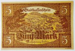 Almanya Asırlık Banknot 5 Mark.. ((1918))