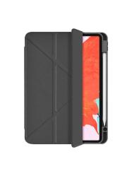 WİWU - APPLE - iPAD PRO - 13 İNÇ - M4 - M5 - 360° DÖNEBİLEN STANDLI MAGNETİK KORUYUCU TABLET KILIFI - SİYAH