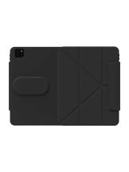 WİWU - APPLE - iPAD PRO - 13 İNÇ - M4 - M5 - 360° DÖNEBİLEN STANDLI MAGNETİK KORUYUCU TABLET KILIFI - SİYAH