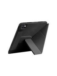 WİWU - APPLE - iPAD PRO - 13 İNÇ - M4 - M5 - 360° DÖNEBİLEN STANDLI MAGNETİK KORUYUCU TABLET KILIFI - SİYAH