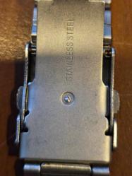 5 adet sıfır saat kordonu çelik