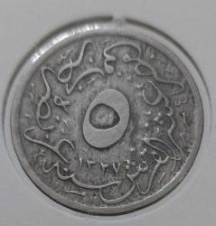 1327-4 REŞAT MISIR BASKISI 20 PARA (5/10 KURUŞ) 1M2SS1R ÇOK  NADİRDİR