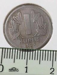 1937 ORİJİNAL 1 KURUŞ YUVARLAK TIRTILSIZDIR NADİR OLANI 1PPP1R1