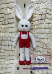 AMİGURUMİ EĞİTİCİ OYUNCAK UYKU TAVŞANI