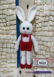 AMİGURUMİ EĞİTİCİ OYUNCAK UYKU TAVŞANI