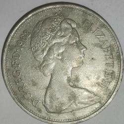 İNGİLTERE  1968   10  PENCE