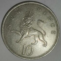 İNGİLTERE  1968   10  PENCE