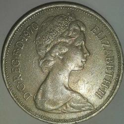 İNGİLTERE  1970   10  PENCE