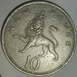İNGİLTERE  1969   10  PENCE