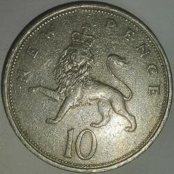 İNGİLTERE  1969   10  PENCE