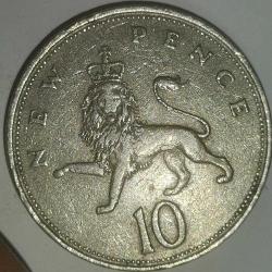 İNGİLTERE  1969   10  PENCE