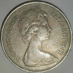 İNGİLTERE  1970   10  PENCE