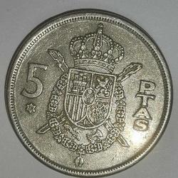 İSPANYA  1975 - 78      5 PESETA