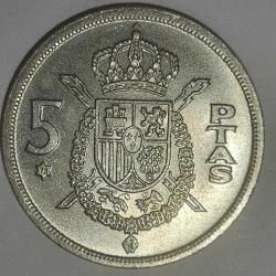 İSPANYA  1975 - 78      5 PESETA