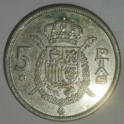 İSPANYA  1975 - 78      5 PESETA