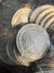 BÜYÜK TAARRUZUN 100. YILI DARPHANE POŞETİNDE 2022 1 TÜRK LİRASI