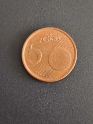 İSPANYA 5 EURO CENT 2001
