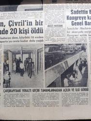 Hürriyet Gazetesi - Turkish Newspaper - 19 Haziran 1964 - Cemal Gürsel'in mektubu - Cemal Gürsel partileri yine ikaz etti - İsmet İnönü senato'da da Kıbrıs işini anlattı - güvenoyu için adalet partisinde karar değişikliği muhtemel - Sadettin Bilgiç kongre'ye kadar Adalet Partisi Genel Başkanı Fotoğrafı - milletvekilleri güvenoyu toto oynadılar - Cumhuriyetçi Köylü Millet Partisi sıkıyönetimin uzatılmasının aleyhinde oy kullanacak - Birleşik Arap Cumhuriyeti başkanı ağır siklet boks şampiyonu Muhammed Ali Clay'i kabul etti - Adana'da dansözler daha az soyunacak - Çarşıkapıdaki yeraltı geçidi tamamlanmadan açıldı ve ilgi gördü fotoğraf - Rumlar el bombası kullanıyor - Sinemalı tren fotoğraf - Bir hayal uğruna çizen Faruk Geç - bizimkiler yazan Kemal Bisalman çizen Sezgin Burak - İstanbul Ankara Radyosu Programı - kesenize göre yaz tatili Side - Manavgat şelalesi fotoğraf - Side'de ortalama bir öğün yemek 7,5  liraya yenilebilir - Side'yi süsleyen tarihi eserlerden biri fotoğraf