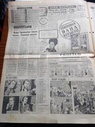 Hürriyet Gazetesi - Turkish Newspaper - 19 Haziran 1964 - Cemal Gürsel'in mektubu - Cemal Gürsel partileri yine ikaz etti - İsmet İnönü senato'da da Kıbrıs işini anlattı - güvenoyu için adalet partisinde karar değişikliği muhtemel - Sadettin Bilgiç kongre'ye kadar Adalet Partisi Genel Başkanı Fotoğrafı - milletvekilleri güvenoyu toto oynadılar - Cumhuriyetçi Köylü Millet Partisi sıkıyönetimin uzatılmasının aleyhinde oy kullanacak - Birleşik Arap Cumhuriyeti başkanı ağır siklet boks şampiyonu Muhammed Ali Clay'i kabul etti - Adana'da dansözler daha az soyunacak - Çarşıkapıdaki yeraltı geçidi tamamlanmadan açıldı ve ilgi gördü fotoğraf - Rumlar el bombası kullanıyor - Sinemalı tren fotoğraf - Bir hayal uğruna çizen Faruk Geç - bizimkiler yazan Kemal Bisalman çizen Sezgin Burak - İstanbul Ankara Radyosu Programı - kesenize göre yaz tatili Side - Manavgat şelalesi fotoğraf - Side'de ortalama bir öğün yemek 7,5  liraya yenilebilir - Side'yi süsleyen tarihi eserlerden biri fotoğraf
