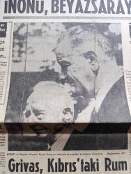 Hürriyet Gazetesi - Turkish Newspaper - 23 Haziran 1964 - Metin Toker washington'dan bildiriyor Johnson İsmet İnönü ile Papandreu'yu bir araya getirmek arzusunda - İsmet İnönü Beyaz Saray'da Johnson ile görüştü fotoğraf - Beyaz Sarayda Dün haremlik selamlık vardı - Grivas kıbrıs'taki Rum mevzilerini ziyaret etmiş - Rusya Enosis ve taksim'in aleyhinde olduğunu bildirdi - Rusya Makarios'a 30 milyon sterlin kredi veriyor - kayıp çocuk bulunca idamı istenen sandalcı Güney Günal serbest bırakıldı - toto'da 10 kişi 13 maçı bildi - Kıbrıslı Türklerin bütün ümidi Amerika görüşmelerinde - Bir hayal uğruna çizen Faruk Geç - bizimkiler yazan Kemal Bisalman çizen Sezgin Burak - İstanbul Ankara Radyosu Programı - TAM sigorta - Tursil - kesenize göre yaz tatili Kuşadası - Kuşadası'nda 10 ile 25 liraya yemek yenebilir - İzmir'den kuşadası'na otobüsle de gidilir - Kuşadası'na isim veren ada fotoğraf - Kuşadası'nda Zorlu balıkçılık olur Eşref Şefik anlatıyor - Tusan oteli - Gökler hakimi Gordon