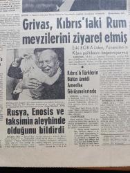 Hürriyet Gazetesi - Turkish Newspaper - 23 Haziran 1964 - Metin Toker washington'dan bildiriyor Johnson İsmet İnönü ile Papandreu'yu bir araya getirmek arzusunda - İsmet İnönü Beyaz Saray'da Johnson ile görüştü fotoğraf - Beyaz Sarayda Dün haremlik selamlık vardı - Grivas kıbrıs'taki Rum mevzilerini ziyaret etmiş - Rusya Enosis ve taksim'in aleyhinde olduğunu bildirdi - Rusya Makarios'a 30 milyon sterlin kredi veriyor - kayıp çocuk bulunca idamı istenen sandalcı Güney Günal serbest bırakıldı - toto'da 10 kişi 13 maçı bildi - Kıbrıslı Türklerin bütün ümidi Amerika görüşmelerinde - Bir hayal uğruna çizen Faruk Geç - bizimkiler yazan Kemal Bisalman çizen Sezgin Burak - İstanbul Ankara Radyosu Programı - TAM sigorta - Tursil - kesenize göre yaz tatili Kuşadası - Kuşadası'nda 10 ile 25 liraya yemek yenebilir - İzmir'den kuşadası'na otobüsle de gidilir - Kuşadası'na isim veren ada fotoğraf - Kuşadası'nda Zorlu balıkçılık olur Eşref Şefik anlatıyor - Tusan oteli - Gökler hakimi Gordon