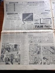 Hürriyet Gazetesi - Turkish Newspaper - 23 Haziran 1964 - Metin Toker washington'dan bildiriyor Johnson İsmet İnönü ile Papandreu'yu bir araya getirmek arzusunda - İsmet İnönü Beyaz Saray'da Johnson ile görüştü fotoğraf - Beyaz Sarayda Dün haremlik selamlık vardı - Grivas kıbrıs'taki Rum mevzilerini ziyaret etmiş - Rusya Enosis ve taksim'in aleyhinde olduğunu bildirdi - Rusya Makarios'a 30 milyon sterlin kredi veriyor - kayıp çocuk bulunca idamı istenen sandalcı Güney Günal serbest bırakıldı - toto'da 10 kişi 13 maçı bildi - Kıbrıslı Türklerin bütün ümidi Amerika görüşmelerinde - Bir hayal uğruna çizen Faruk Geç - bizimkiler yazan Kemal Bisalman çizen Sezgin Burak - İstanbul Ankara Radyosu Programı - TAM sigorta - Tursil - kesenize göre yaz tatili Kuşadası - Kuşadası'nda 10 ile 25 liraya yemek yenebilir - İzmir'den kuşadası'na otobüsle de gidilir - Kuşadası'na isim veren ada fotoğraf - Kuşadası'nda Zorlu balıkçılık olur Eşref Şefik anlatıyor - Tusan oteli - Gökler hakimi Gordon