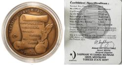 2009 YILI KELOĞLAN DARPHANE HATIRA BRONZ    (  SERTİFİKALI  )