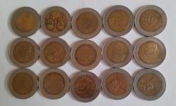 TAYLAND HATIRA 10 BAHT TOPLAM 15 ÇEŞİT