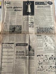 TERCÜMAN GAZETESİ İNCİ İLAVESİ DOĞUM GÜNÜ HEDİYESİ (Türkish Newspaper) - 1 NİSAN 1984 - 6 SAYFADIR -Nuri Akınsoy-Leman Cidamlı-Defne Yalnız-Beşir Aksoy-Metin Serezli-Beklan Algan-Mehmet Akan-Ahmet Mekin-Sevim Emre-Bülent Polat-Pearl S. Buck-Mahmut Yesari-Aydan Şener-Bahar Öztan-Şafak-Suat Gökçen-Vecdi Tolgay-İbrahim Çallı  inci-Sanat Dünyamıza Açılan 3 Altın Kapı-Altın Makas-Altın Tığ-İlk 3-Nuri ile Nuriye-İşte Armağanlarınız-3 Altın Yarışma-Defile 84-Altın Tığ Örgü Yarışması-İki Aşk Arasında-Gözyaşı Çiçekleri-Mini Test-Yaşlılık Günlerinizi Düşünün-Anne Adayları İçki İçmeyin-Şifa Bahçesi-360 Bin Bitki Şifa Dağıtmak İçin Bilim Adamlarını Bekliyor-Kadın ve Ev-İş İçin Başvurduğunuzda Uyacağını Kural-Kusursuz Usta İşi Dört Dörtlük Bir Makyaj-Sağlığımız ve Biz-Aksamdan Kalmalık-İçimizdeki Şiirler-Bir Hikâye Bir Demet Menekşe-Parmak Tedavisi-101 Yazar Roman-Tipi Dindi-Melodili Havadesler Yeni Bir Müzik Türü-Hakkımızı Saman Gibi Yediler-Her Telden-Çocuk Bahçesi-Bir Masalımız Var-Paspas-Pasakl