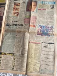 TERCÜMAN GAZETESİ İNCİ İLAVESİ DOĞUM GÜNÜ HEDİYESİ (Türkish Newspaper) - 3 NİSAN 1984 - 4 SAYFADIR -Tekin Akmansoy-Leman Cidamlı-Defne Yalnız-Eser Işık-Mükerrem Çıtırık-Füsun Önal-Sabah MARTI-Rüştü Köseoğlu-Engin Evin-Berhan Şimşek-Sevim Özen-Münir Özkul-Renat Fosforoğlu-Sabahattin Işık-Pearl S. Buck-Nevil Babılas-Cervantes-Dr. Kamran Şenel-Jale Yılmazbaşer-Alain Delon-Isabella Adjani-Kemal Yıldız-Ayhan Ertöngel  inci-Eser Işık gurbet yolcusu-Durdurun Dünyayı Inecek Var-Artık başınız ağrımayacak-Alkollü hatıralar geçmişte kaldı-Cumhuriyet döneminde Türk müziği-İki Aşk Arasında-Adam adam göz makyajı-Yeni ayakkabıya kaymamak için-Sizin yemek tarifiniz bir kurabiyesi-Don Kişot-Sulu zatülcepf-Boy uzamakta geç kalırsa-Sevilmiyorum beni anlamıyorlar diyenler için-İçimizdeki Şiirler-İlk Üç-Öldüren Yaz’da mutluluğu yaşadı-Türkiye’yi çerçeveliyorum-İstanbul Kız Lisesi’nin çok sesli şöleni-Keloğlan-Pasaklıgiller-Bay Ortadirek