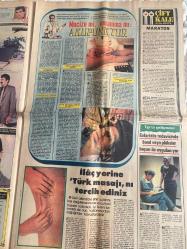 TERCÜMAN GAZETESİ İNCİ İLAVESİ DOĞUM GÜNÜ HEDİYESİ (Türkish Newspaper) - 30 EKİM 1983 - 8 SAYFADIR -Bedia Akartürk-Sabiha Gökçen-Adnan Şenses-Kamil Yıldız-Ayşe Mine-Akıyüz-Celalettin Akıyüz-Nazan Saatçi-Hanlı Durak-İrfan Tozum-Gemal Gencer-Cemal Gencer-Safa Önal-Mary Ann Taylor-Belma Aksun-Dr. Atilla Gökçe-M. Fikri Özkul-Şakir Süter-Henry Kissinger-Özden Akbal-Yakup Kamer-Florence Nightingale-Lady Stanley-Sinan Serdar  inci-Bedia Akartürk’e fahri hemşehrilik beratı verildi-Sahnelerin Çarlisi-Nevresim icad oldu yorgancılık bozuldu-Sen Bir Meleksin-Bir Gazeteci Kızın Aşkı-Mucize mi muamma mı Akupunktur-İlaç yerine Türk masajını tercih ediniz-Ya Öperiz Ya Döveriz-Canınız gülmek istiyor mu-4 Bucaktan 4 Dilden-Kötü hava şartları dünyanın sosyal ve ekonomik dengesini bozdu-İster Ağla İster Gül 5 dakikası 5 bin lira-Hastalarımız Ziyaretçilerimiz-Evinde Parti Kurdu-WW İntihar Etti-Okul çağı 1.5 yaşında başlıyor olabilir-Şahin Tepesi’nde yıllanmış sırlar çözülecek-Artık yalnız değildi-Çağlarını