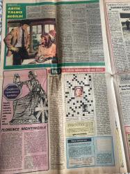 TERCÜMAN GAZETESİ İNCİ İLAVESİ DOĞUM GÜNÜ HEDİYESİ (Türkish Newspaper) - 30 EKİM 1983 - 8 SAYFADIR -Bedia Akartürk-Sabiha Gökçen-Adnan Şenses-Kamil Yıldız-Ayşe Mine-Akıyüz-Celalettin Akıyüz-Nazan Saatçi-Hanlı Durak-İrfan Tozum-Gemal Gencer-Cemal Gencer-Safa Önal-Mary Ann Taylor-Belma Aksun-Dr. Atilla Gökçe-M. Fikri Özkul-Şakir Süter-Henry Kissinger-Özden Akbal-Yakup Kamer-Florence Nightingale-Lady Stanley-Sinan Serdar  inci-Bedia Akartürk’e fahri hemşehrilik beratı verildi-Sahnelerin Çarlisi-Nevresim icad oldu yorgancılık bozuldu-Sen Bir Meleksin-Bir Gazeteci Kızın Aşkı-Mucize mi muamma mı Akupunktur-İlaç yerine Türk masajını tercih ediniz-Ya Öperiz Ya Döveriz-Canınız gülmek istiyor mu-4 Bucaktan 4 Dilden-Kötü hava şartları dünyanın sosyal ve ekonomik dengesini bozdu-İster Ağla İster Gül 5 dakikası 5 bin lira-Hastalarımız Ziyaretçilerimiz-Evinde Parti Kurdu-WW İntihar Etti-Okul çağı 1.5 yaşında başlıyor olabilir-Şahin Tepesi’nde yıllanmış sırlar çözülecek-Artık yalnız değildi-Çağlarını